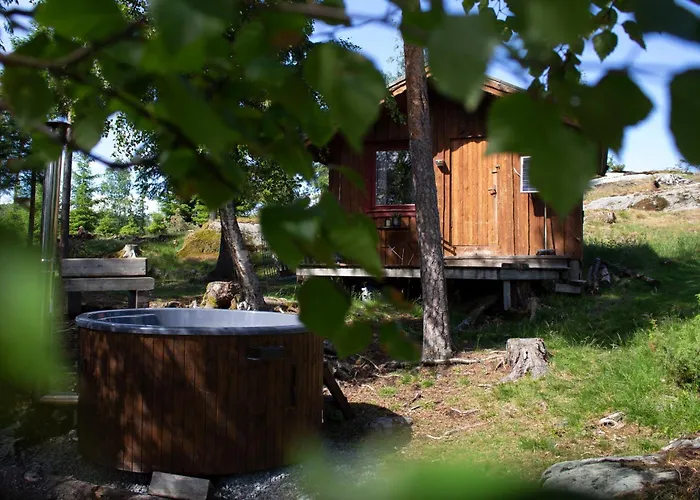 Cosy Cabin Without Running Water And Electricity Kemping Levanger