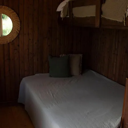 Cosy Cabin Without Running Water And Electricity 레방게르